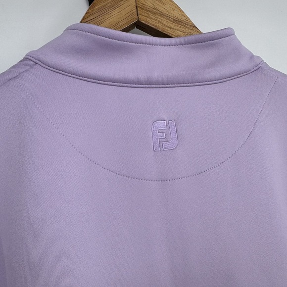 Footjoy FJ Women's Medium Full Zip Purple Cloud Performance Jacket Sporty Golf - Picture 8 of 8